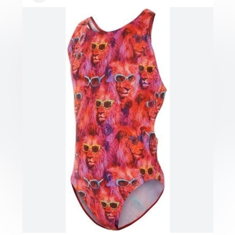 Foxy’s Lions in Sunglasses Leotard size 12